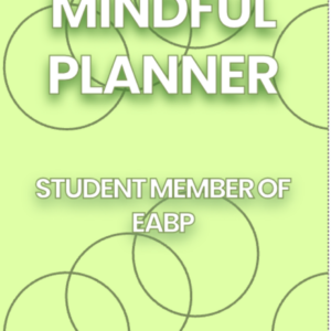 Student - Member of EABP - Mindful Planner Ticket