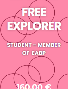 Student - Member of EABP - Free Explorer Ticket