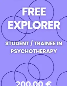Student / Trainee in Psychotherapy - Free Explorer Ticket